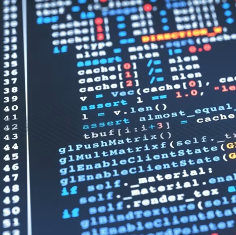 Image of a screen with lines of code.